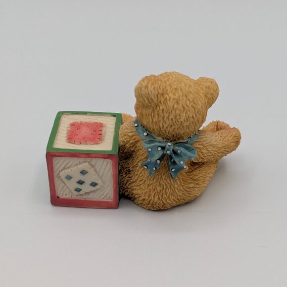 Cherished Teddies Bear with ABC "H" Block (158488H) 1995 - Picture 5 of 10